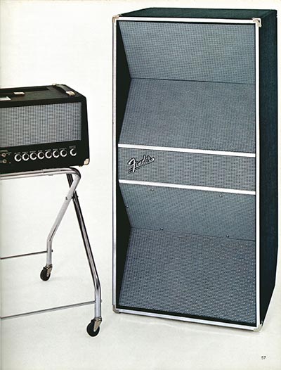 1970 Fender guitar, bass and amp catalog page 57 - Fender PS Bass