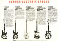1969 Fender bass catalog page 4