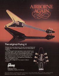 Gibson Flying V - Airborne Again. The original Flying V