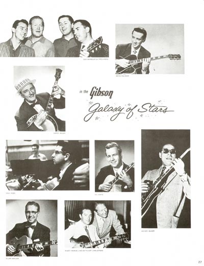 1960 Gibson electric guitars and amplifiers catalog page 272