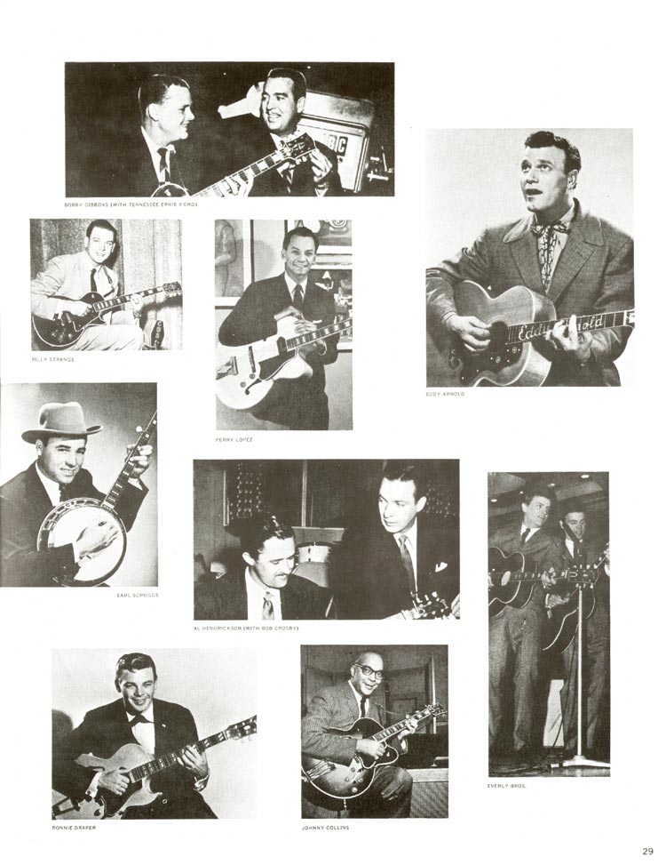 1960 Gibson guitar and amplifier catalog, page 29