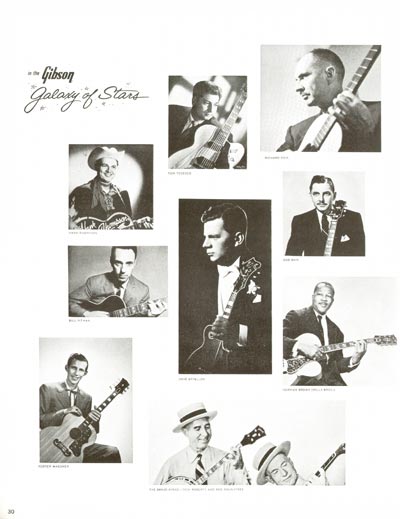 1960 Gibson electric guitars and amplifiers catalog page 30