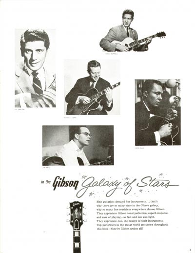 1960 Gibson electric guitars and amplifiers catalog page 3
