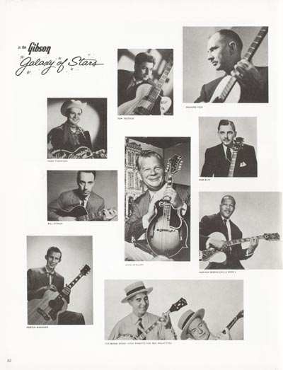1962 Gibson electric guitars and amplifiers catalog page 32