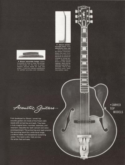 1962 Gibson electric guitars and amplifiers catalog page 39