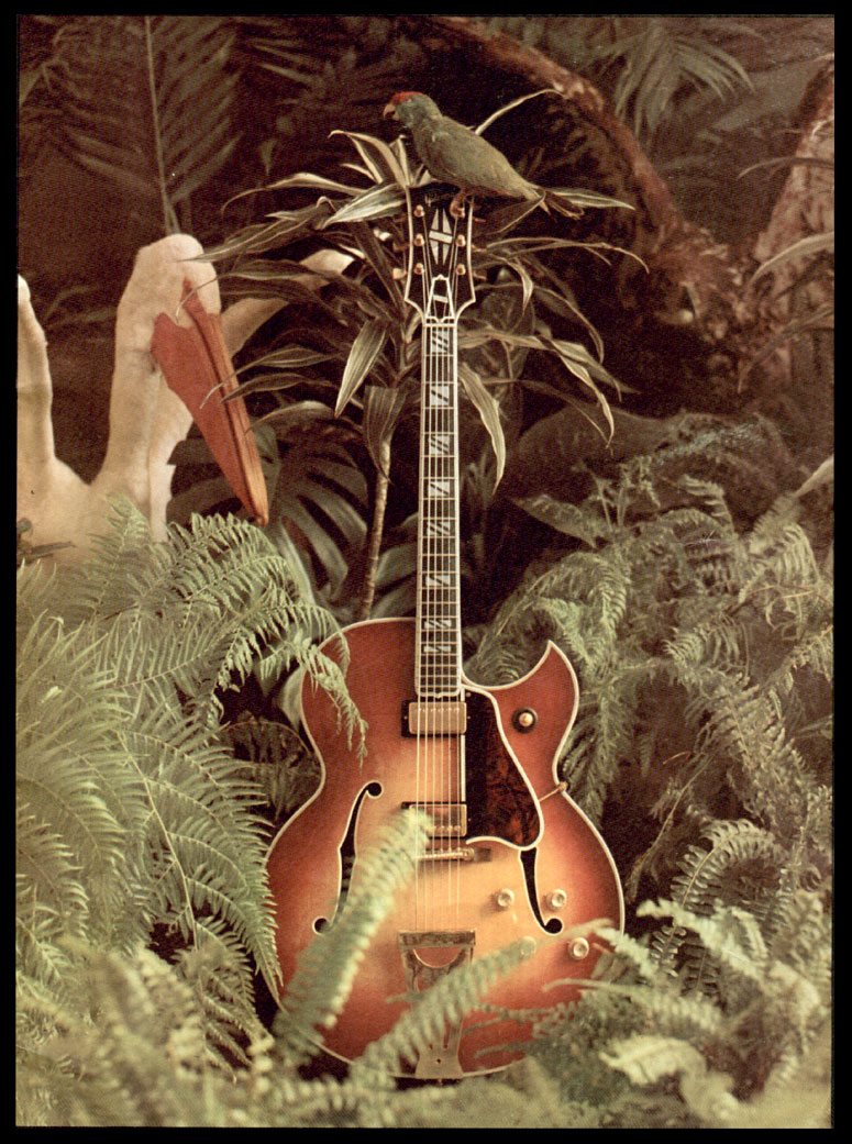 1966 Gibson Guitars & Amplifiers catalog, page 1: Super 400 CES