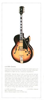 1970 Gibson Electric Acoustic catalog page 7 - Gibson L5-CES