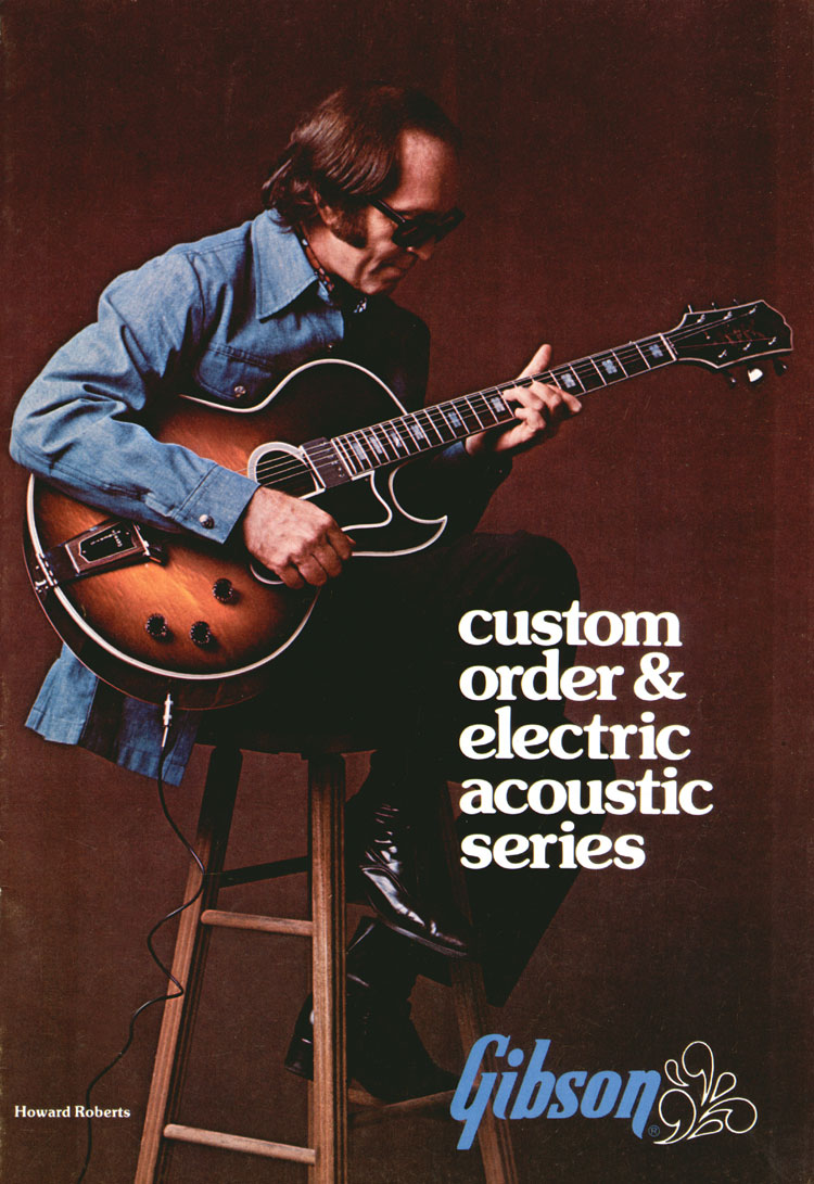 1975 Gibson custom order & electric acoustic catalog cover