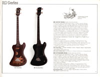 1978 Gibson Quality / Prestige / Innovation catalog page 15 - Gibson RD Artist bass and RD Standard bass