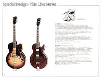 1978 Gibson Quality / Prestige / Innovation catalog page 18 - Gibson ES-350T and ES-175T