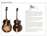 1978 Gibson Quality / Prestige / Innovation catalog page 21 - Gibson Super 400CES and L-5CES