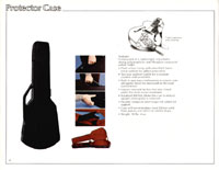1978 Gibson Quality / Prestige / Innovation catalog page 28 - Gibson protector case