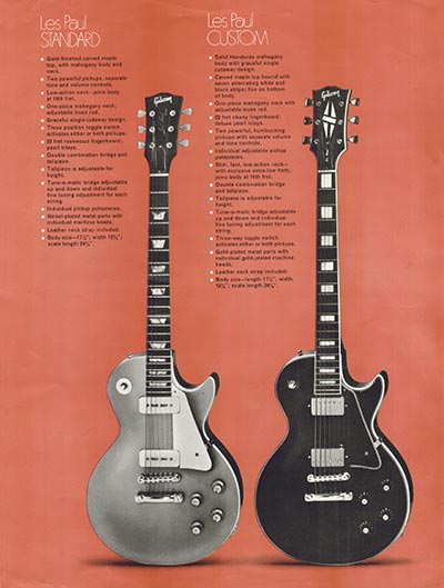 1968 Gibson Les Paul brochure, page 3