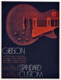 1968 Gibson Les Paul brochure