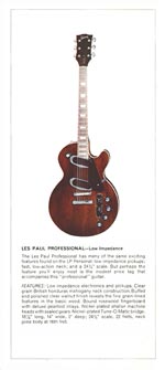 1970 Gibson Les Paul catalog page 6 - Gibson Les Paul Professional