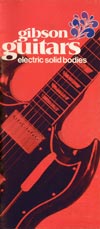 1970 Gibson electric solid bodies catalogue 