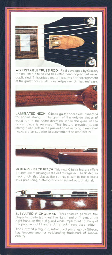 1972 Gibson solid bodies catalog, page 11