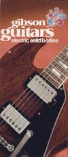 1972 Gibson electric solid bodies