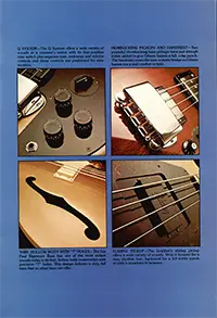 1975 Gibson bass guitar catalog page 3