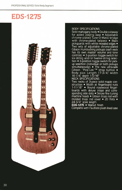 1980 Gibson Guitars catalog page 30