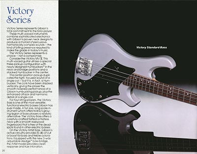 1983 "Gibson American-made. World-played" catalog, page 20