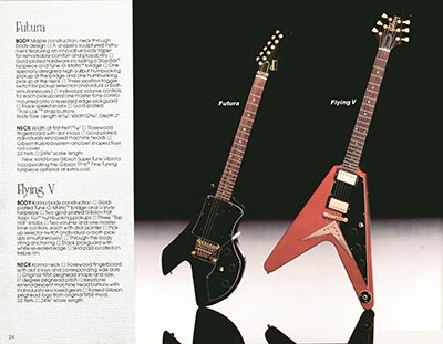 1983 "Gibson American-made. World-played" catalog, page 24
