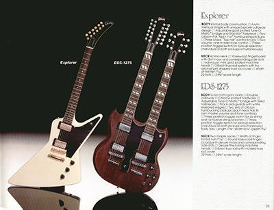 1983 "Gibson American-made. World-played" catalog, page 25