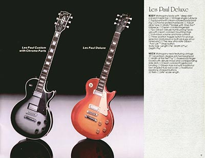 1983 "Gibson American-made. World-played" catalog, page 9