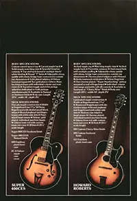 1975 Gibson Custom Order & Electric Acoustic series guitar catalog page 10