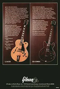 1975 Gibson Custom Order & Electric Acoustic series guitar catalog page 12