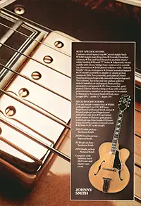 1975 Gibson Custom Order & Electric Acoustic series guitar catalog page 9