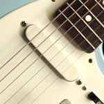 Gibson PU380 single coil pickup fitted to a Kalamazoo KG2a electric guitar