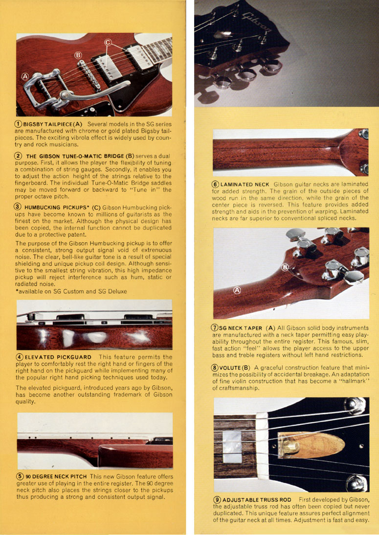 RD Series by Gibson guitar and bass brochure, page 5
