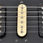 Detail of the Super Stack pickup with mounting screws