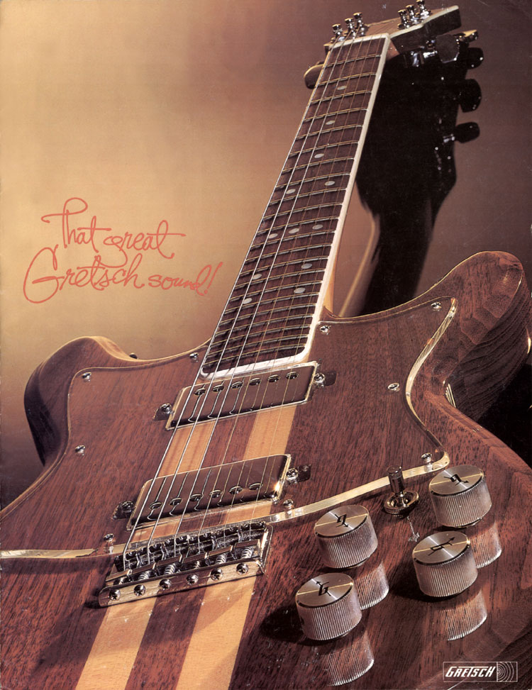 1979 Gretsch guitar catalog page 1