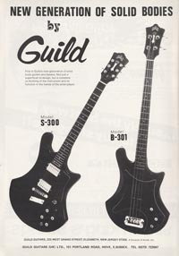 Guild B-301 - New Generation of Solid Bodies By Guild