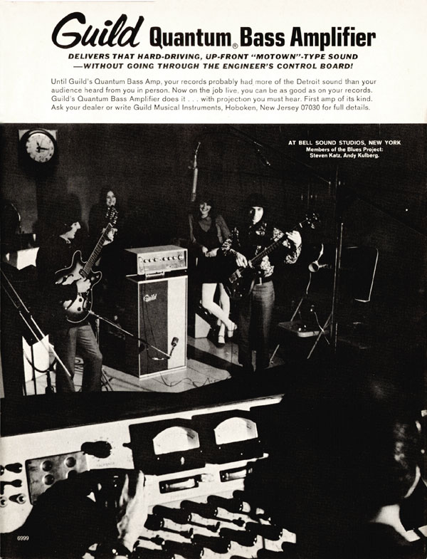 Guild advertisement (1967) Guild Quantum Bass Amplifier