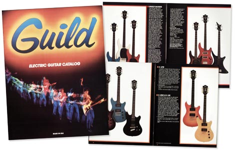 Guild 1982 'Electric Guitar' Catalog >> Vintage Guitar and Bass