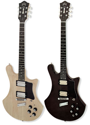 1978 Guild S-300A and Guild S-300D guitars