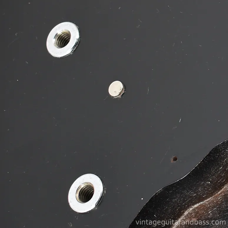 Guild BT-4 bass bridge/tailpiece mounting sockets