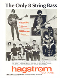 1968 Hagstrom advertisement