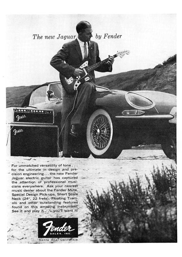 Fender advertisement (1962) The new Jaguar by Fender