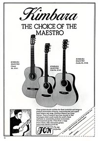 Fletcher, Coppock and Newman N141 - Kimbara. The Choice of the Maestro