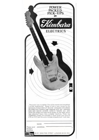 Fletcher, Coppock and Newman N120 - Power Packed Pick-Ups on Kimbara Electrics