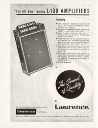 Lawrence L-100 - "The All New" Series L-100 Amplifier