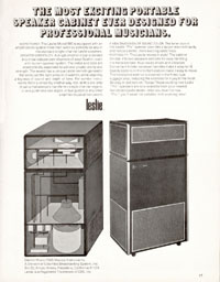 Leslie Pro 900 - The Most Exciting Portable Speaker Cabinet Ever Designed for Professional Musicians