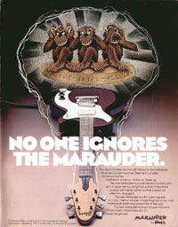 Gibson Marauder - No one ignores the Marauder