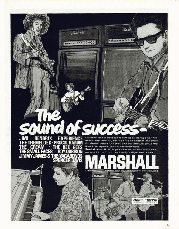 Rose Morris Marshall advert November 1967