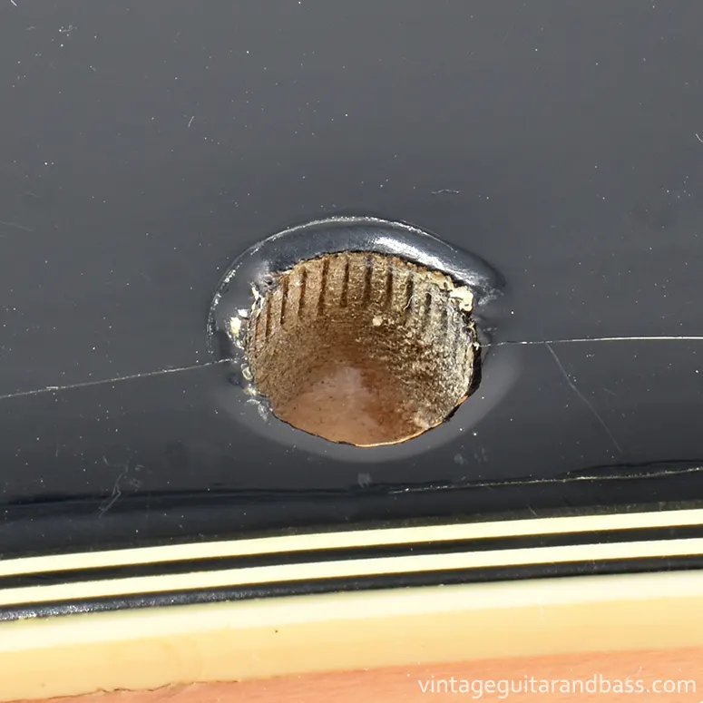 Tuner hole with an (approximately) 8mm diameter