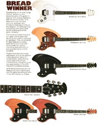 1975 Ovation Solid Bodies catalog page 3